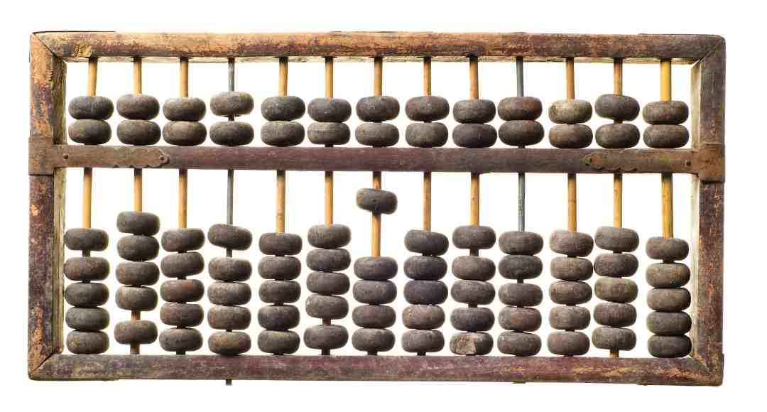 Chinese abacus-suanpan https://enthu.com/blog/abacus/who-invented-the-abacus/